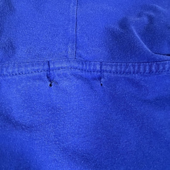 Polo Ralph Lauren Hooded T-Shirt Men's 3XLT Blue Polo Bear Long Sleeve *Flaws - Picture 8 of 8